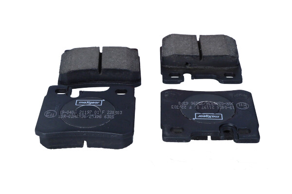 Комплект тормозных колодок дисковый тормоз MAXGEAR 19-0406