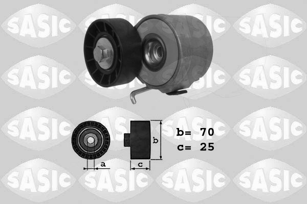 Натяжитель ремня клиновой зубча SASIC 1626078
