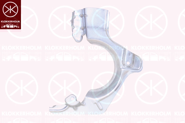 Отражатель диск тормозного механизма KLOKKERHOLM 5025375