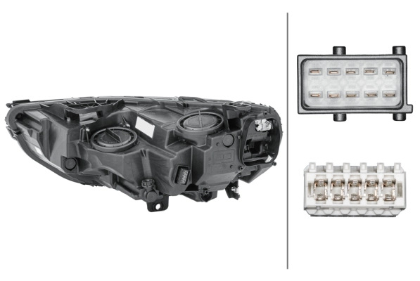 Основная фара HELLA/BEHR/PAGID 1EG 354 869-041
