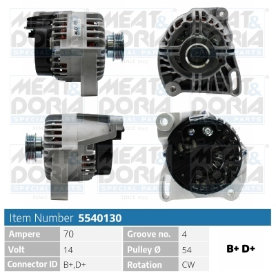 Генератор MEAT & DORIA 5540130