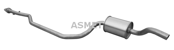 Средний глушитель выхлопных газов ASMET 07.140