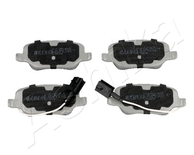 Комплект тормозных колодок дисковый тормоз ASHIKA 51-00-0206