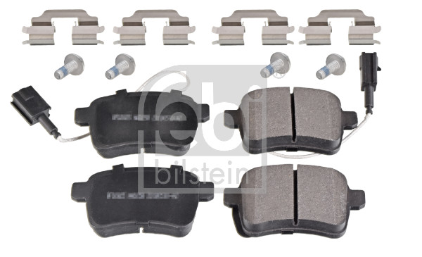 Комплект тормозных колодок дисковый тормоз FEBI BILSTEIN 170905
