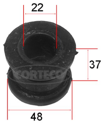 Опора стабилизатор CORTECO 80001169