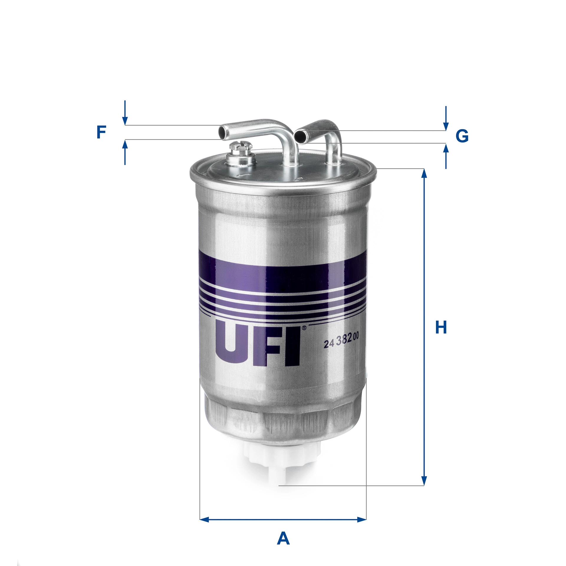 Топливный фильтр UFI 24.382.00