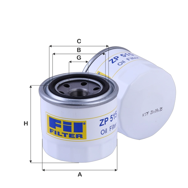 Масляный фильтр FIL FILTER ZP 515