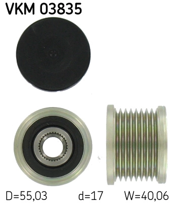 Механизм свободного хода генератора SKF VKM 03835