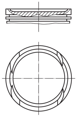 Поршень MAHLE/KNECHT 002 96 00