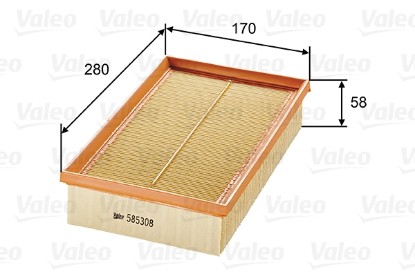 Воздушный фильтр VALEO 585308
