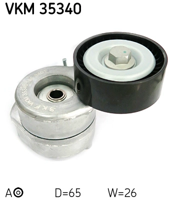 Натяжной ролик поликлиновой ремень SKF VKM 35340
