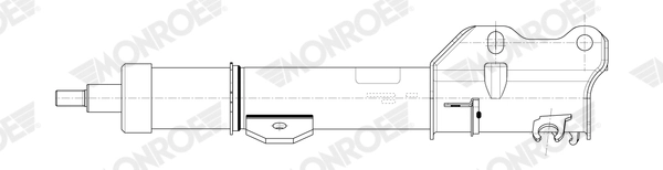 Амортизатор monroe original (gas technology) MONROE G8821