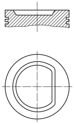 Поршень MAHLE/KNECHT 039 95 01