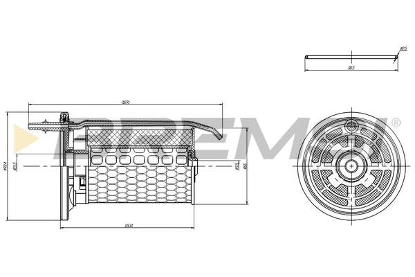 Топливный фильтр BREMSI FE0364