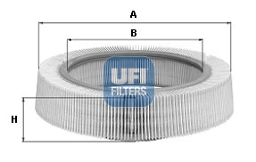 Воздушный фильтр UFI 30.975.00
