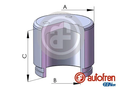 Поршень корпус скобы тормоза SEINSA D025800