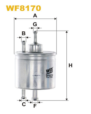 Топливный фильтр WIX WF8170