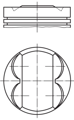 Поршень MAHLE/KNECHT 002 89 00