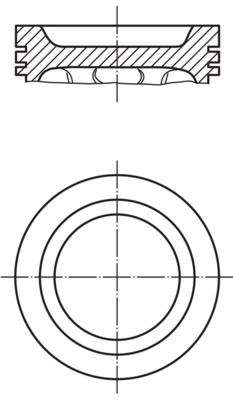 Поршень MAHLE/KNECHT 012 15 02