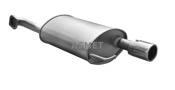 Глушитель выхлопных газов конечный ASMET 11.055