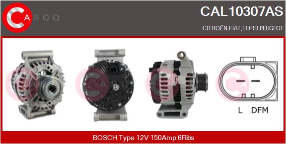 Генератор brand new hq CASCO CAL10307AS