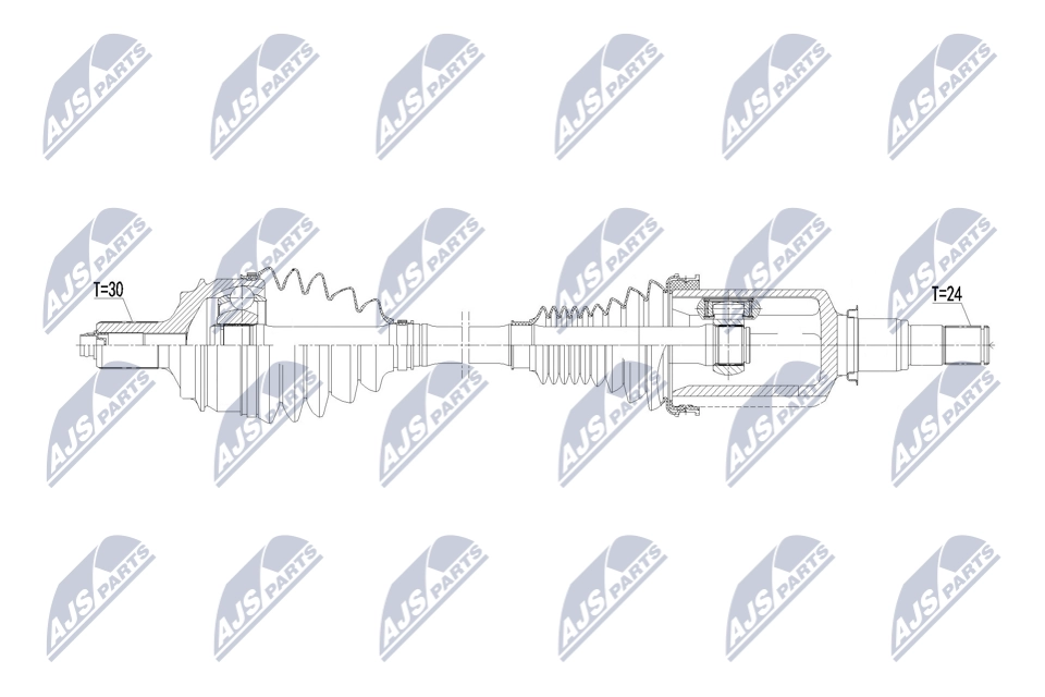 Приводной вал NTY NPW-ME-185