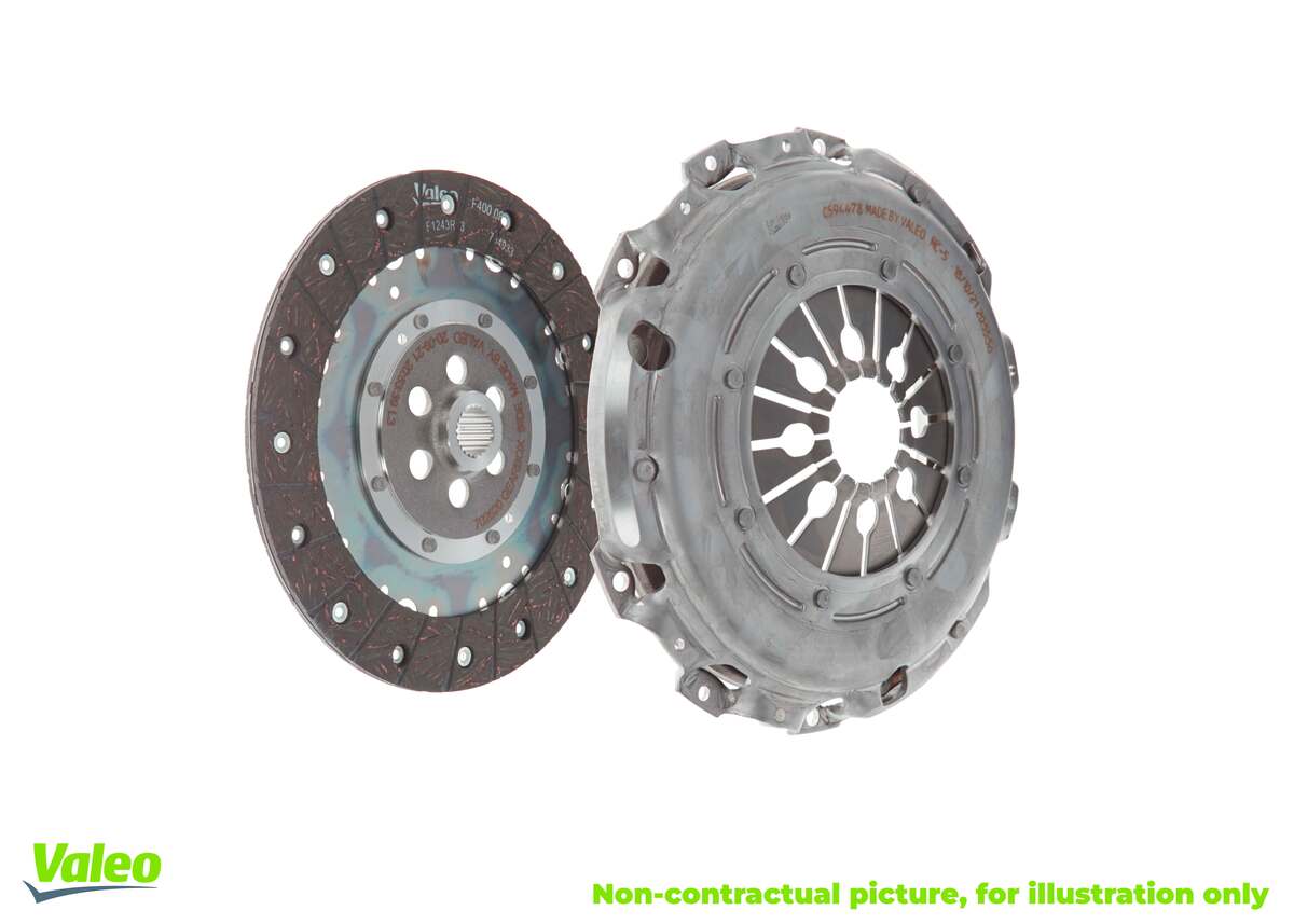 Комплект сцепления kit2p with high efficiency clutch VALEO 832572
