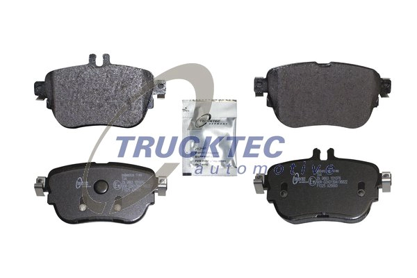 Комплект тормозных колодок дисковый тормоз TRUCKTEC AUTOMOTIVE 02.35.584