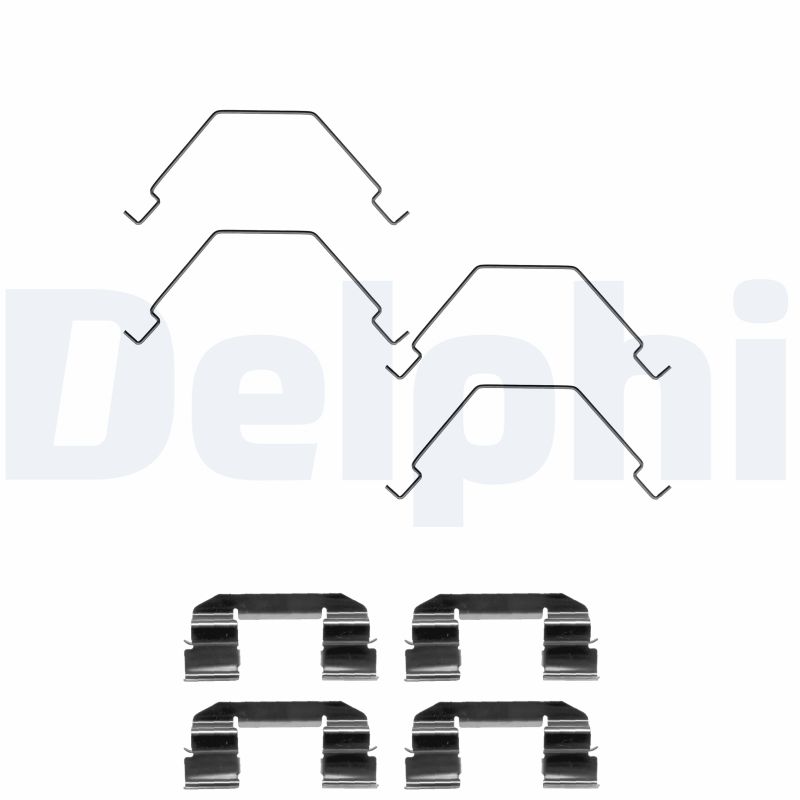 Комплектующие колодки дискового тормоза DELPHI LX0375