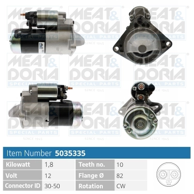Стартер MEAT & DORIA 5035335