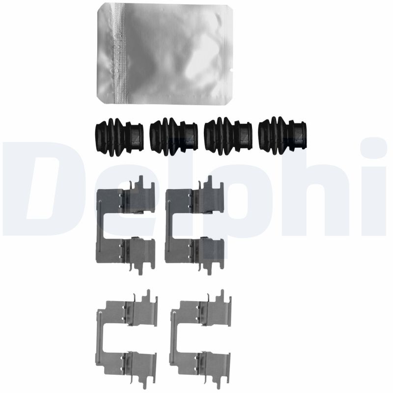 Комплектующие колодки дискового тормоза DELPHI LX0624