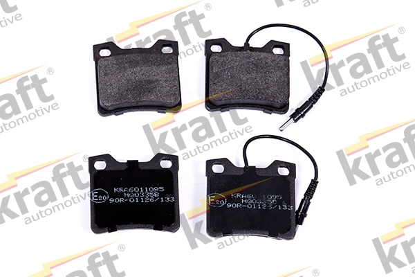 Комплект тормозных колодок дисковый тормоз KRAFT AUTOMOTIVE 6011095