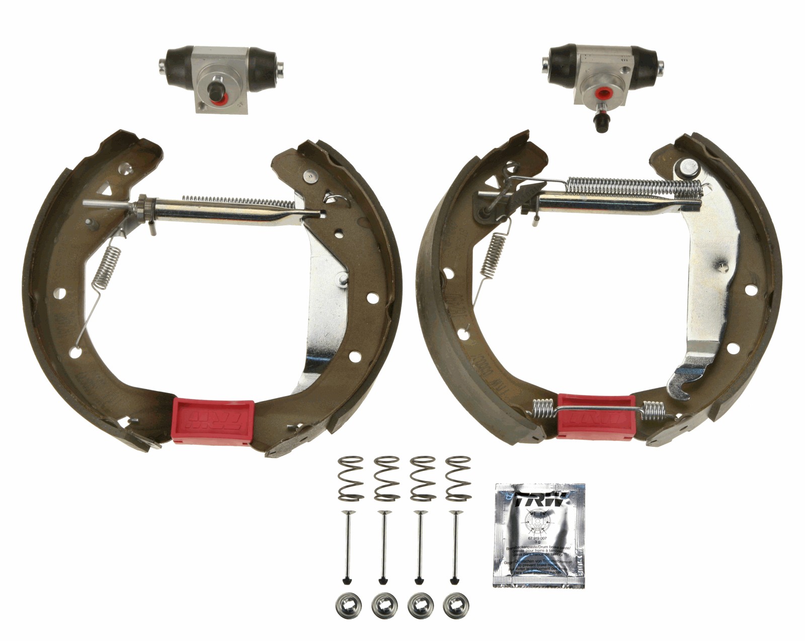 Комплект тормозных колодок superkit TRW GSK2604