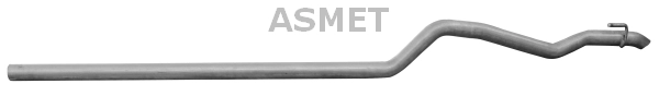 Труба выхлопного газа ASMET 02.067