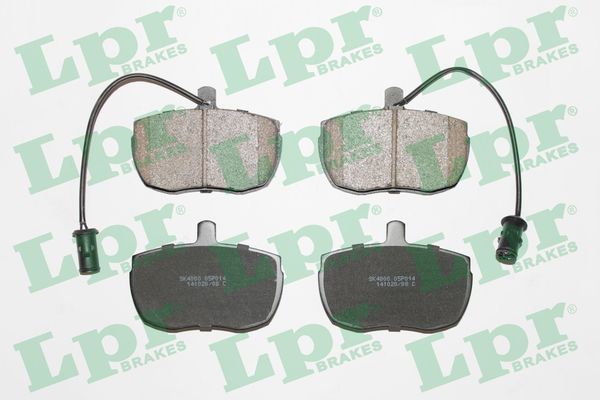 Комплект тормозных колодок дисковый тормоз LPR 05P014