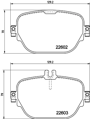 Комплект тормозных колодок дисковый тормоз HELLA/BEHR/PAGID 8DB 355 039-221