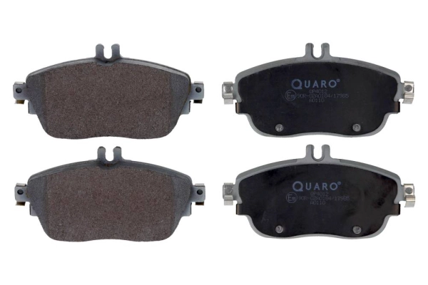Комплект тормозных колодок дисковый тормоз QUARO QP4012