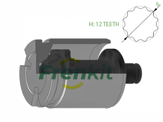 Поршень корпус скобы тормоза FRENKIT K345201