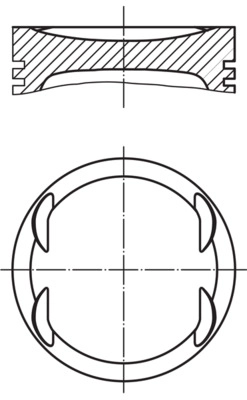 Поршень MAHLE/KNECHT 001 PI 00175 001