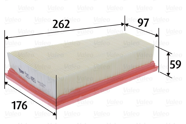 Воздушный фильтр VALEO 585480