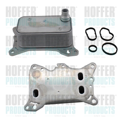 Масляный радиатор двигательное масло HOFFER 8095319