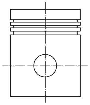 Поршень MAHLE/KNECHT 001 46 12