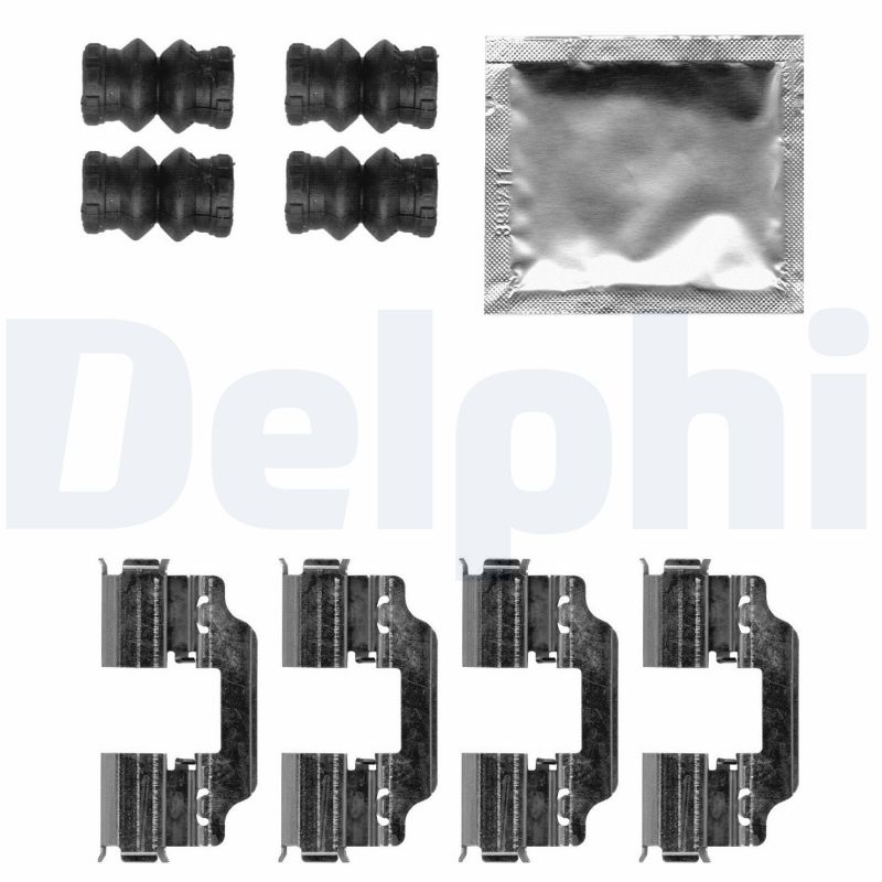 Комплектующие колодки дискового тормоза DELPHI LX0622
