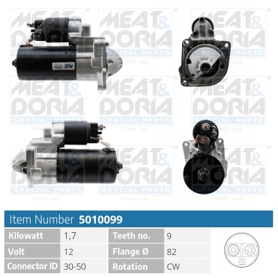 Стартер MEAT & DORIA 5010099