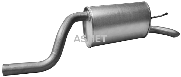 Глушитель выхлопных газов конечный ASMET 16.081