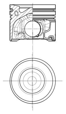 Поршень MAHLE/KNECHT 039 PI 00139 001