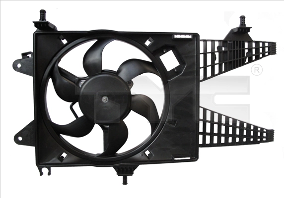 Вентилятор охлаждение двигателя TYC 809-0027