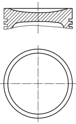 Поршень MAHLE/KNECHT 040 11 00