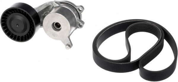 Поликлиновой ременный комплект micro-v kit unique fit GATES K016PK1218XS