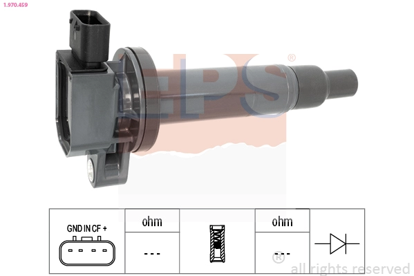 Катушка зажигания made in italy - oe equivalent EPS 1.970.459